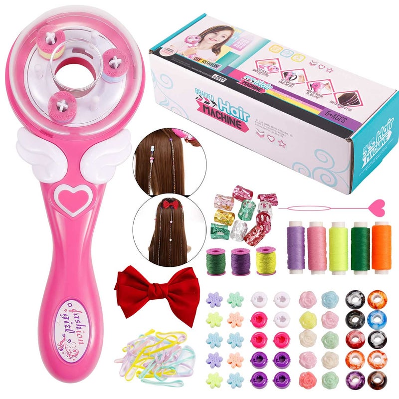 Oradrem Automatic Hair Braider Decoration Easy Styling DIY Tool Electric Hairstyle Tool Gifts Beauty Fashion Salon Toy Kits For Teen Girls
